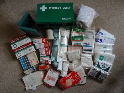 Vintage first aid bundle - aid,