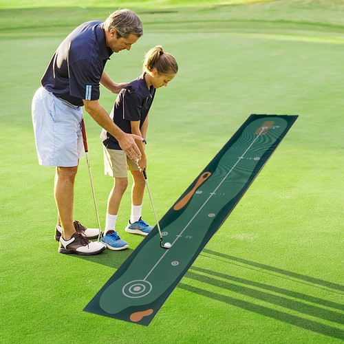 Golf putting mat training aid - mat,