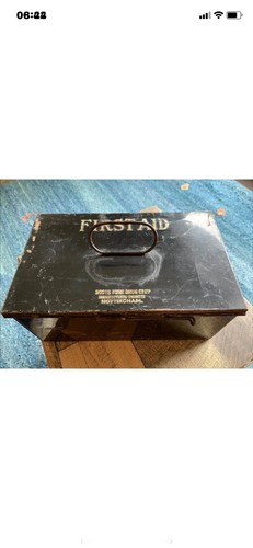 Vintage 1930s first aid - first, box
