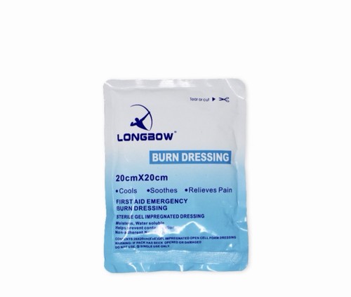 Burn dressing first - burn,