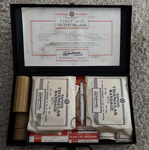 Vintage first aid - vintage,