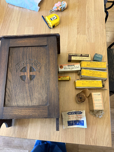 Vintage wooden first - vintage,