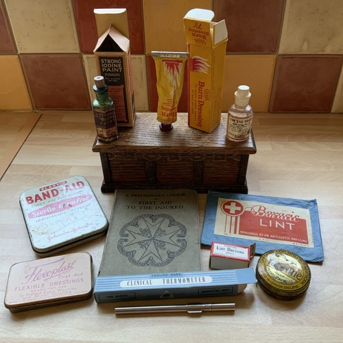 First aid vintage antique - vintage,