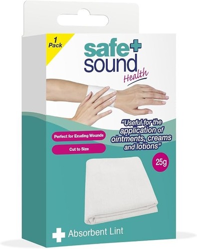 Safe sound lint 25gm - safe, &