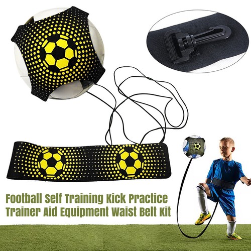 Football self training kick - self,