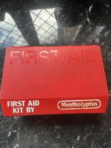 Vintage first aid kit - aid,