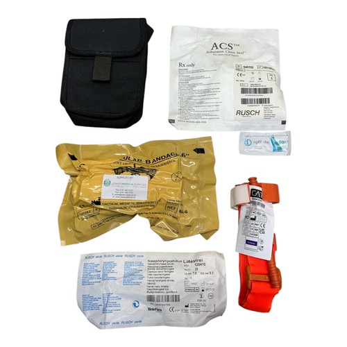 Trauma medic kit first - trauma,